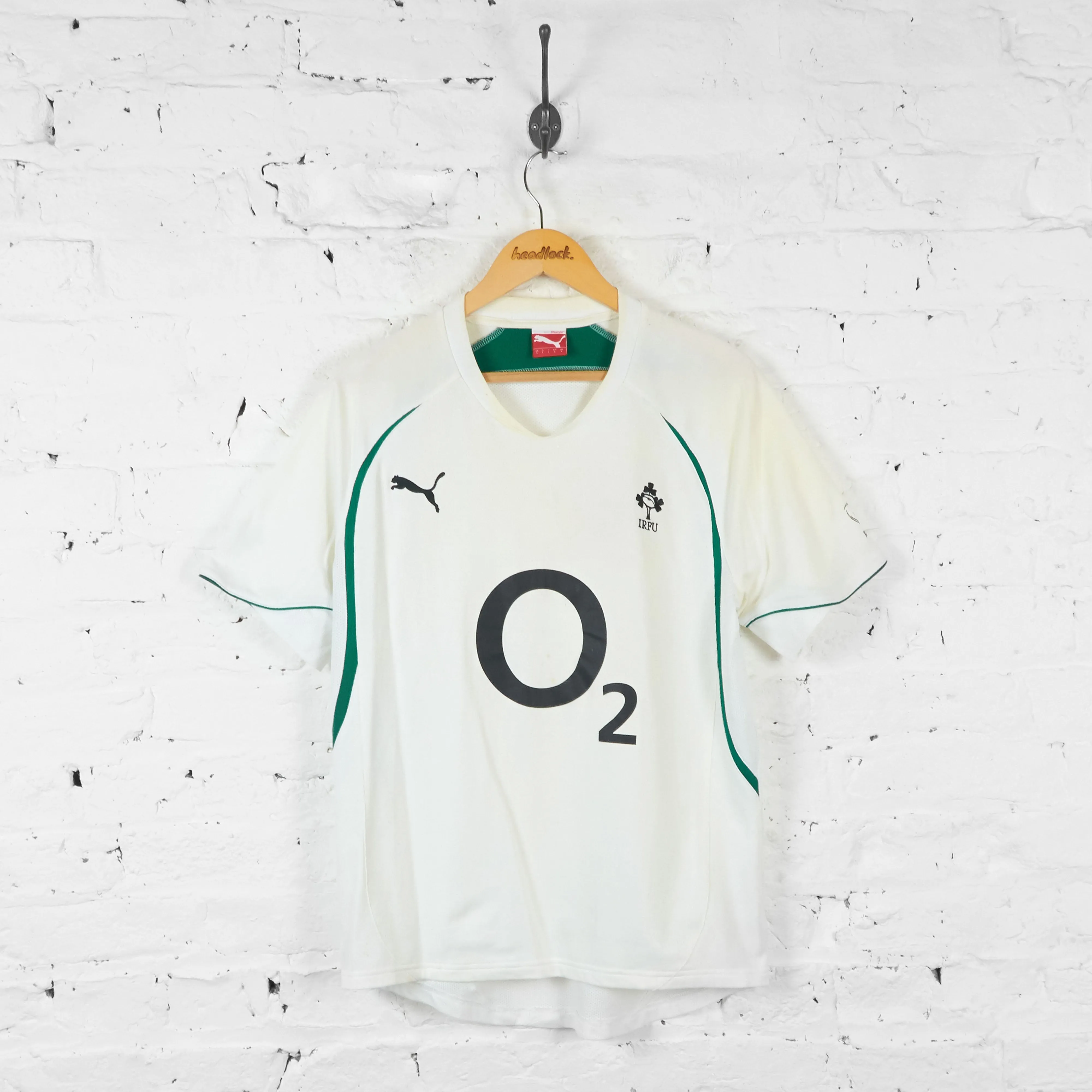 Ireland Rugby Puma Away Shirt - White - L