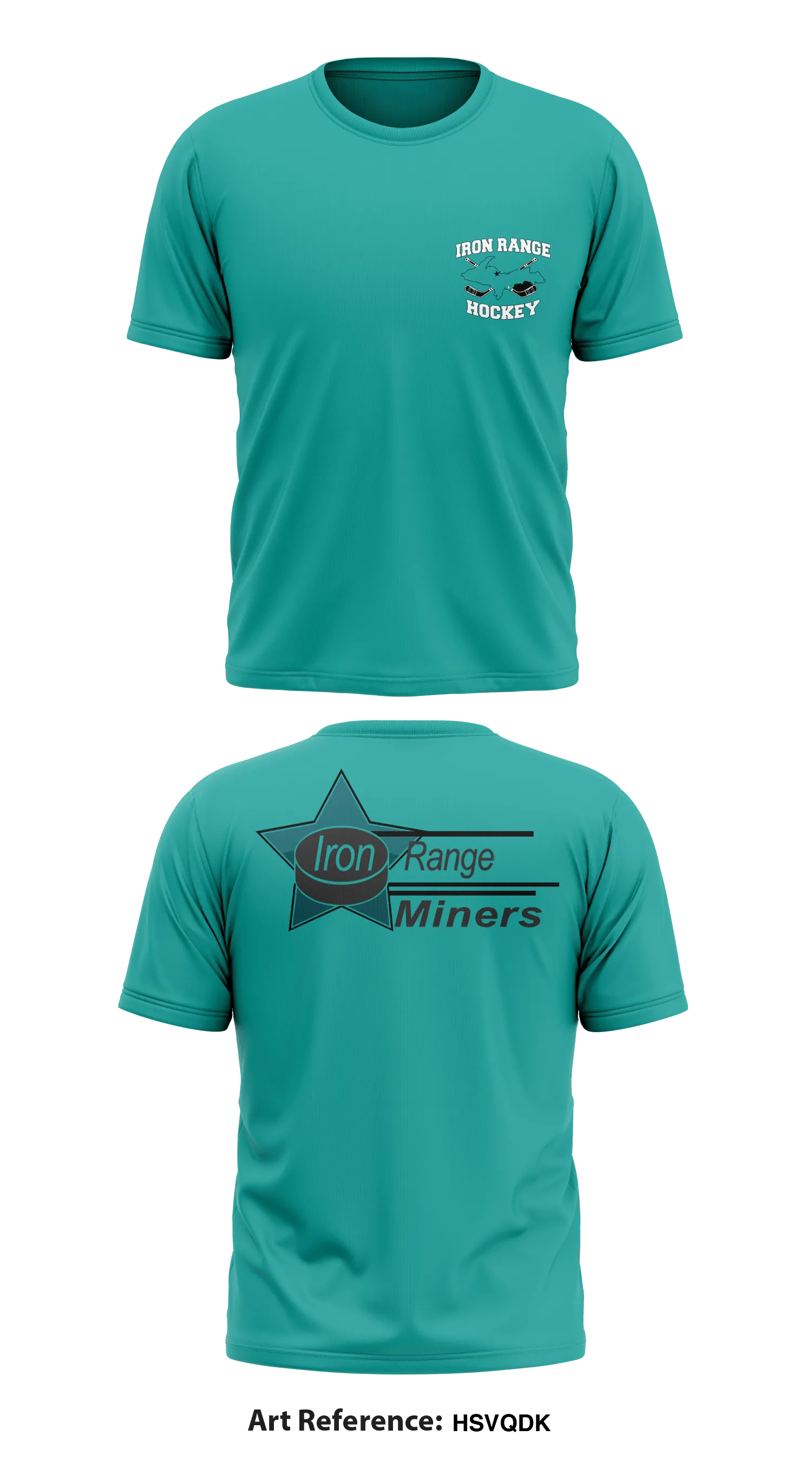 Iron Range Hockey Association Core Men's SS Performance Tee - HsvqDk