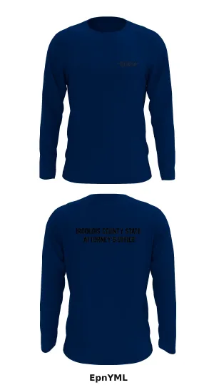 Iroquois County State’s Attorney’s Office Store 1 Core Men's LS Performance Tee - EpnYML