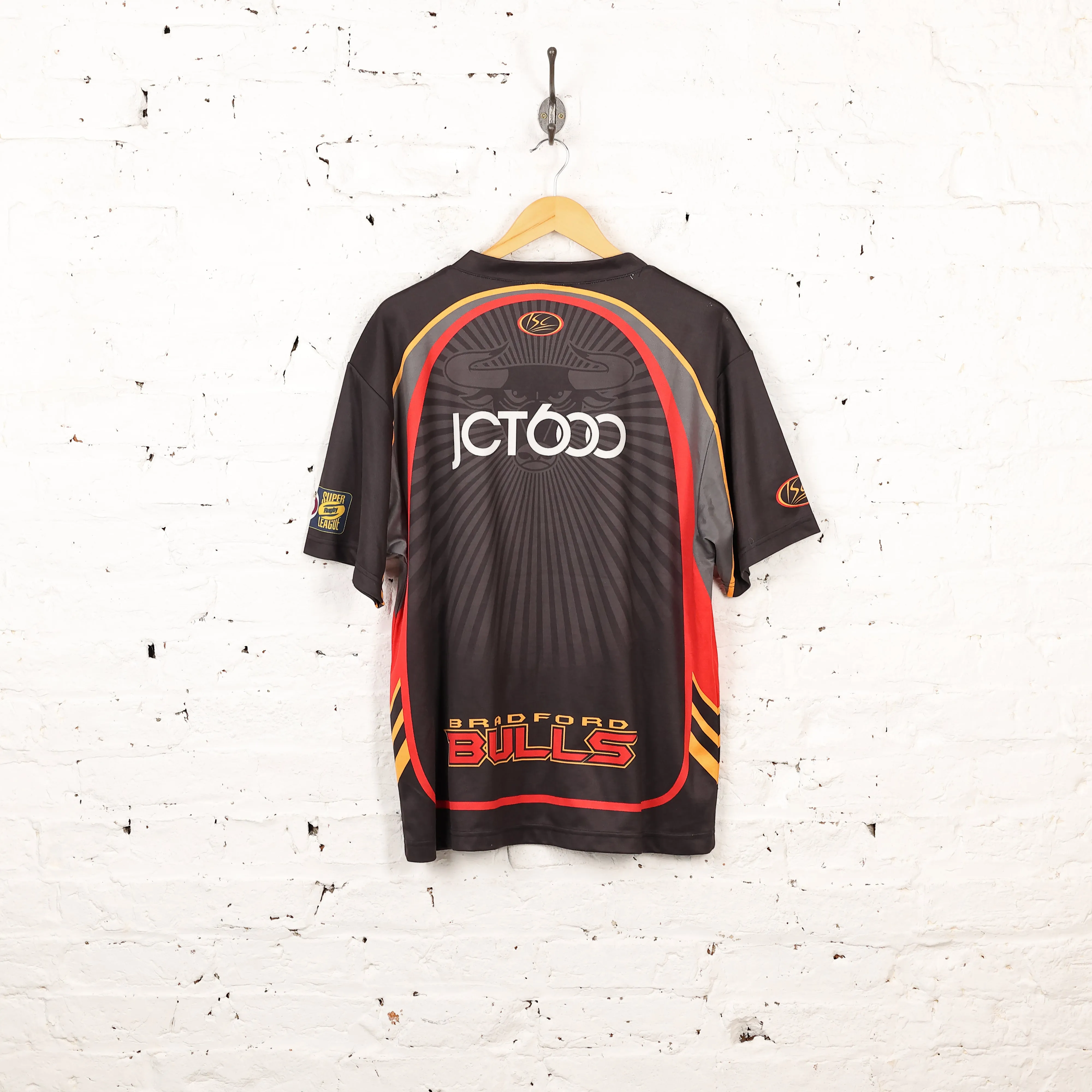 ISC Bradford Bulls Rugby Shirt - Black - M