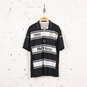 ISC Hull FC 2009 Home Rugby Shirt - Black - XXL