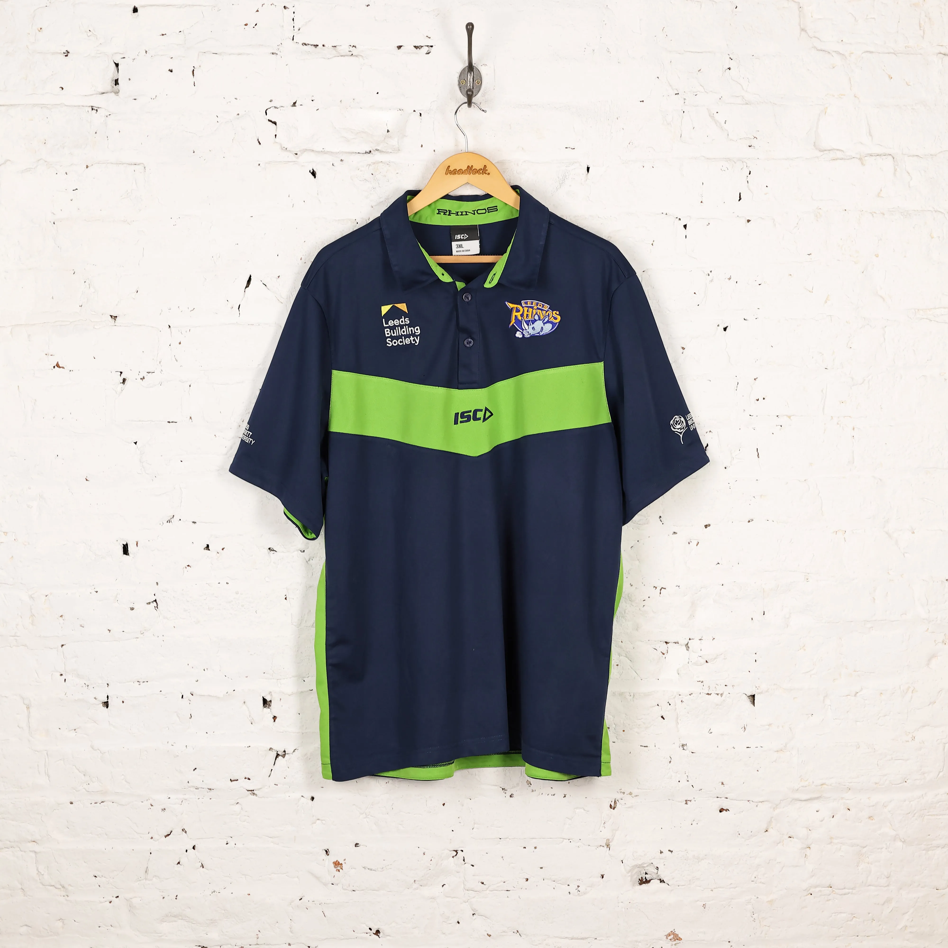 ISC Leeds Rhinos Rugby Shirt - Blue - XXXL
