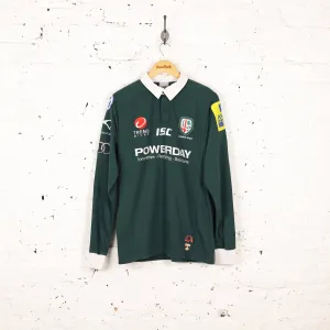 ISC London Irish 2011 Long Sleeve Home Rugby Shirt - Green - M