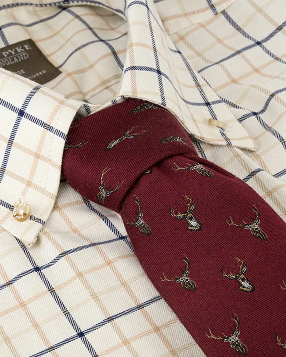 Jack Pyke Silk Tie Stag