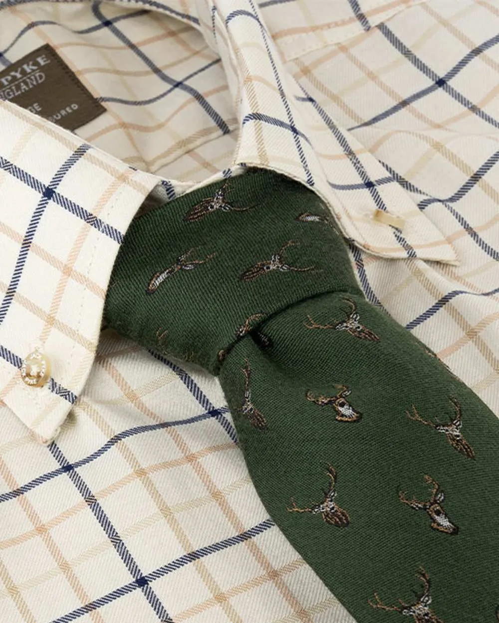 Jack Pyke Silk Tie Stag
