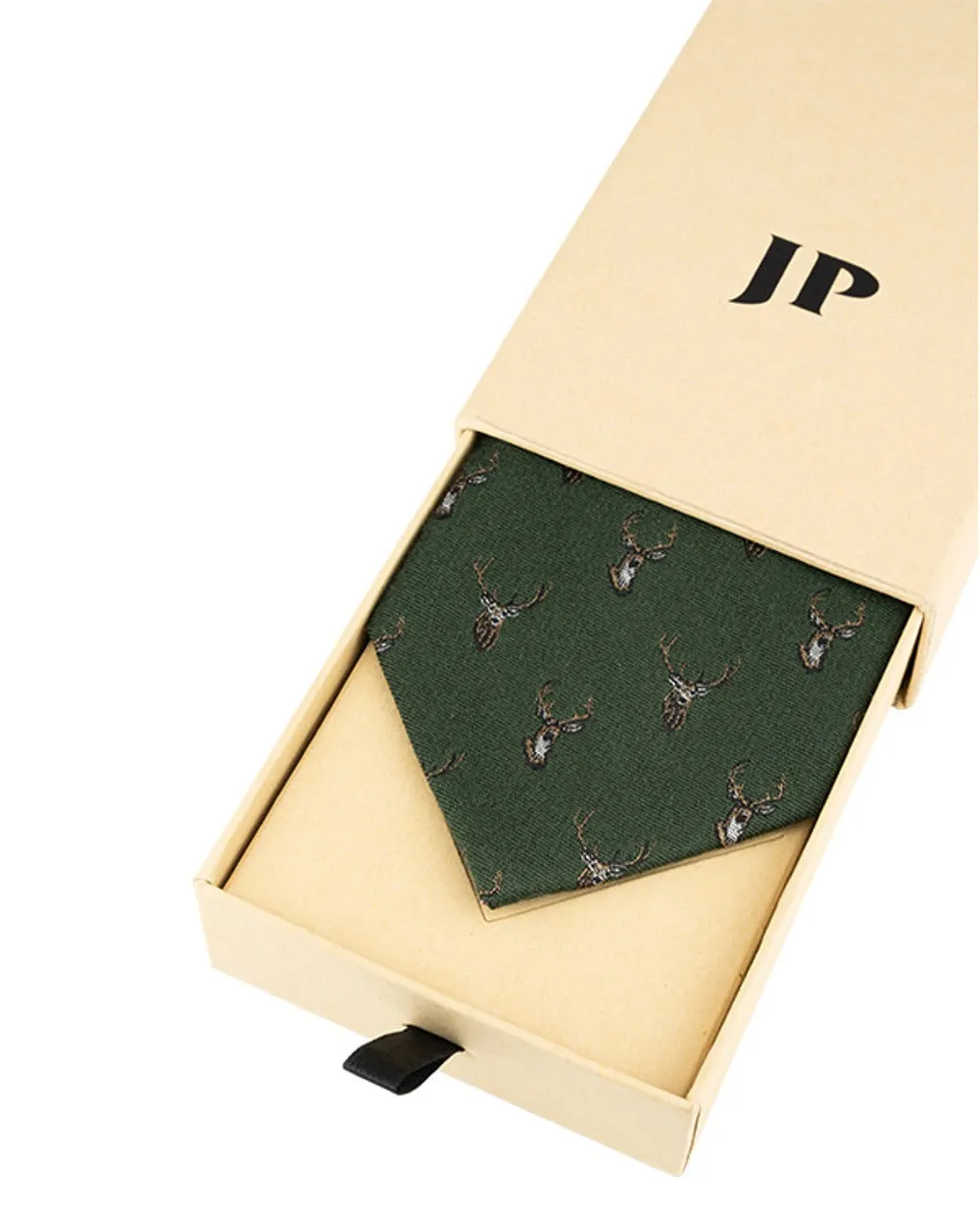 Jack Pyke Silk Tie Stag