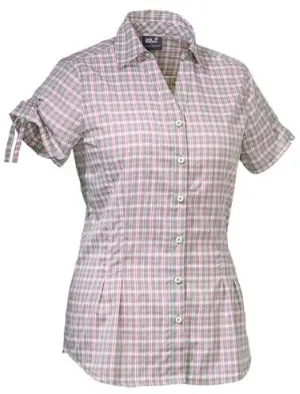 Jack Wolfskin Womens Farlane Plaid Check Shirts