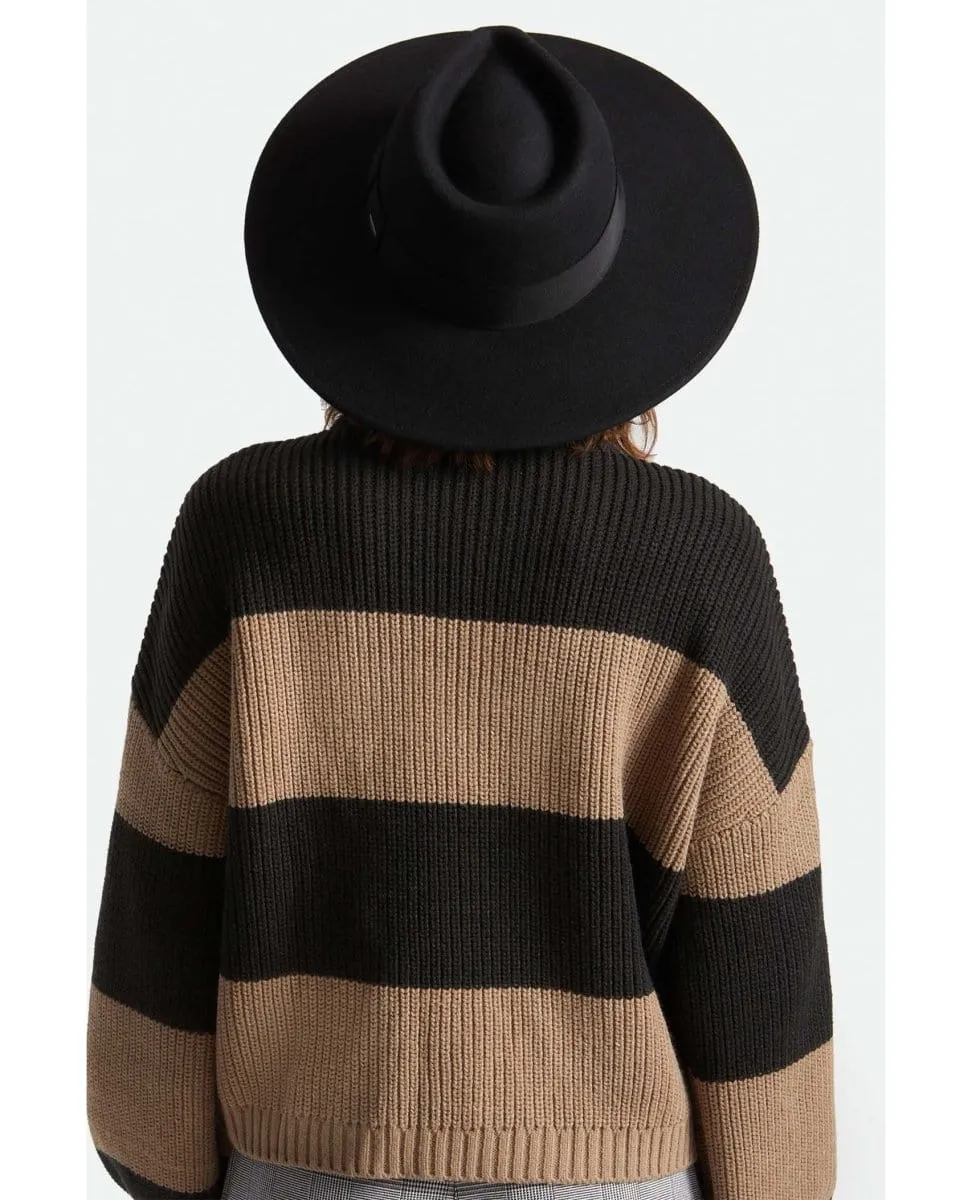 Joanna Felt Packable Hat Black