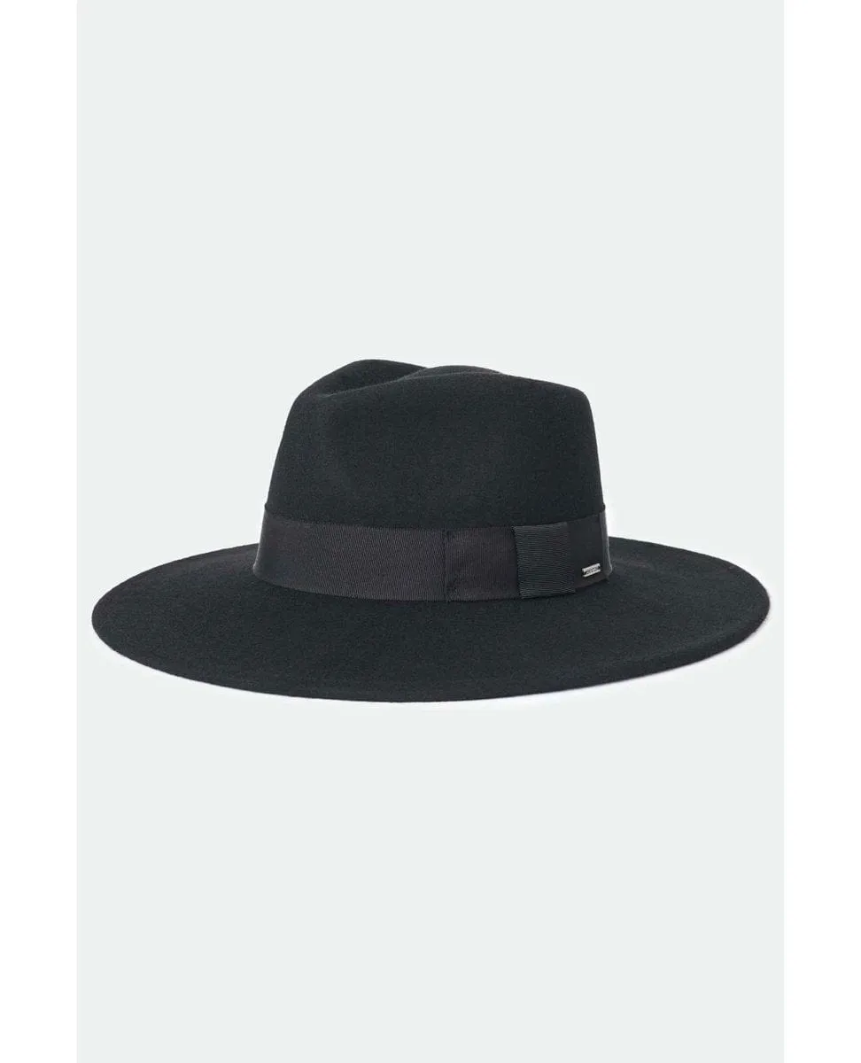 Joanna Felt Packable Hat Black