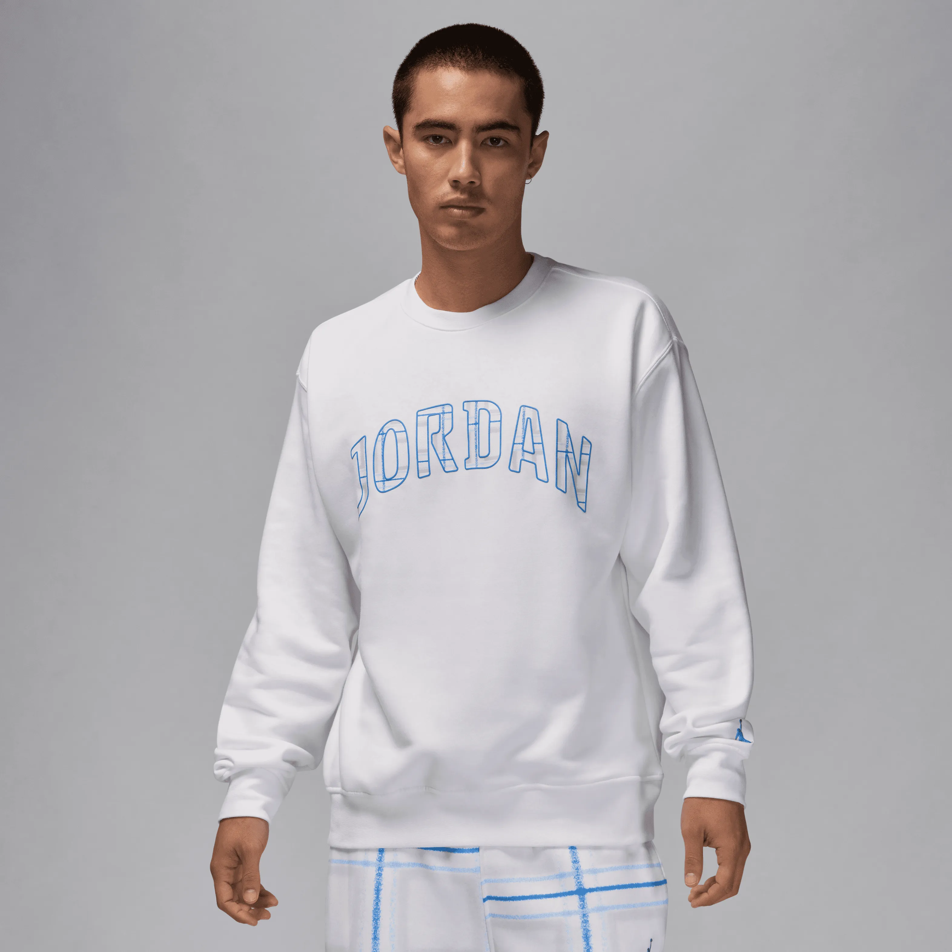 Jordan Essentials Men's Fleece Crew-Neck Sweatshirt