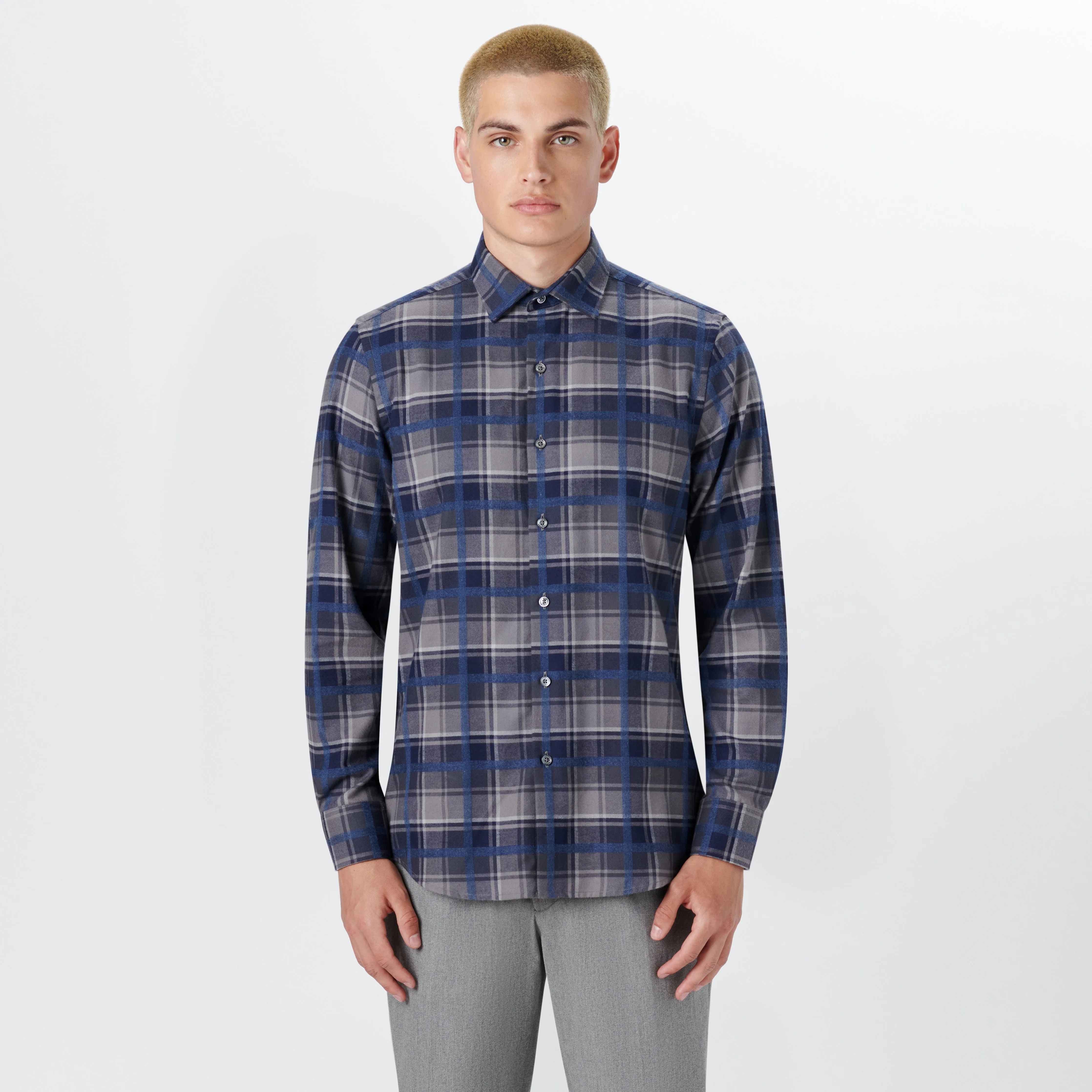 JULIAN Plaid Check Shirt