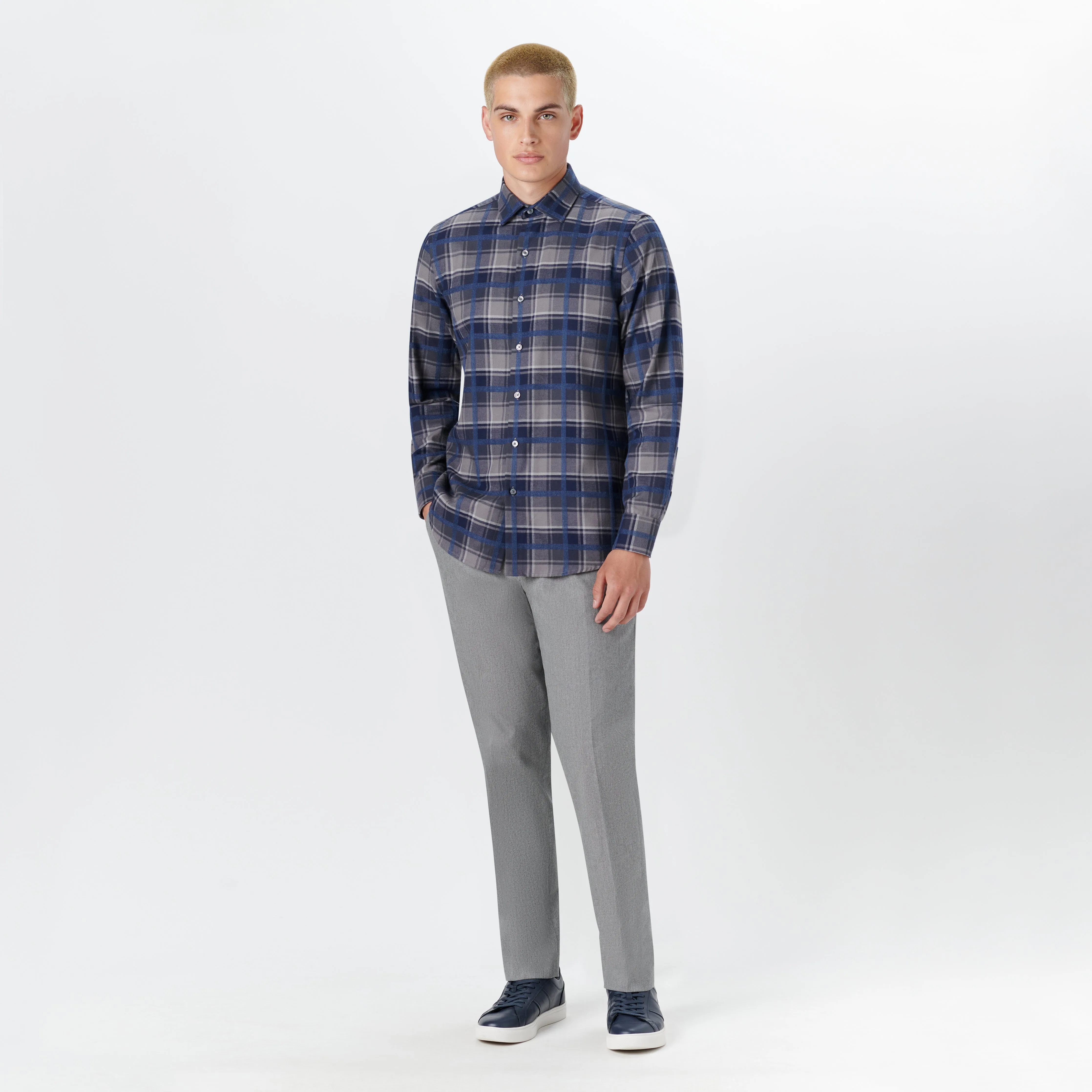 JULIAN Plaid Check Shirt