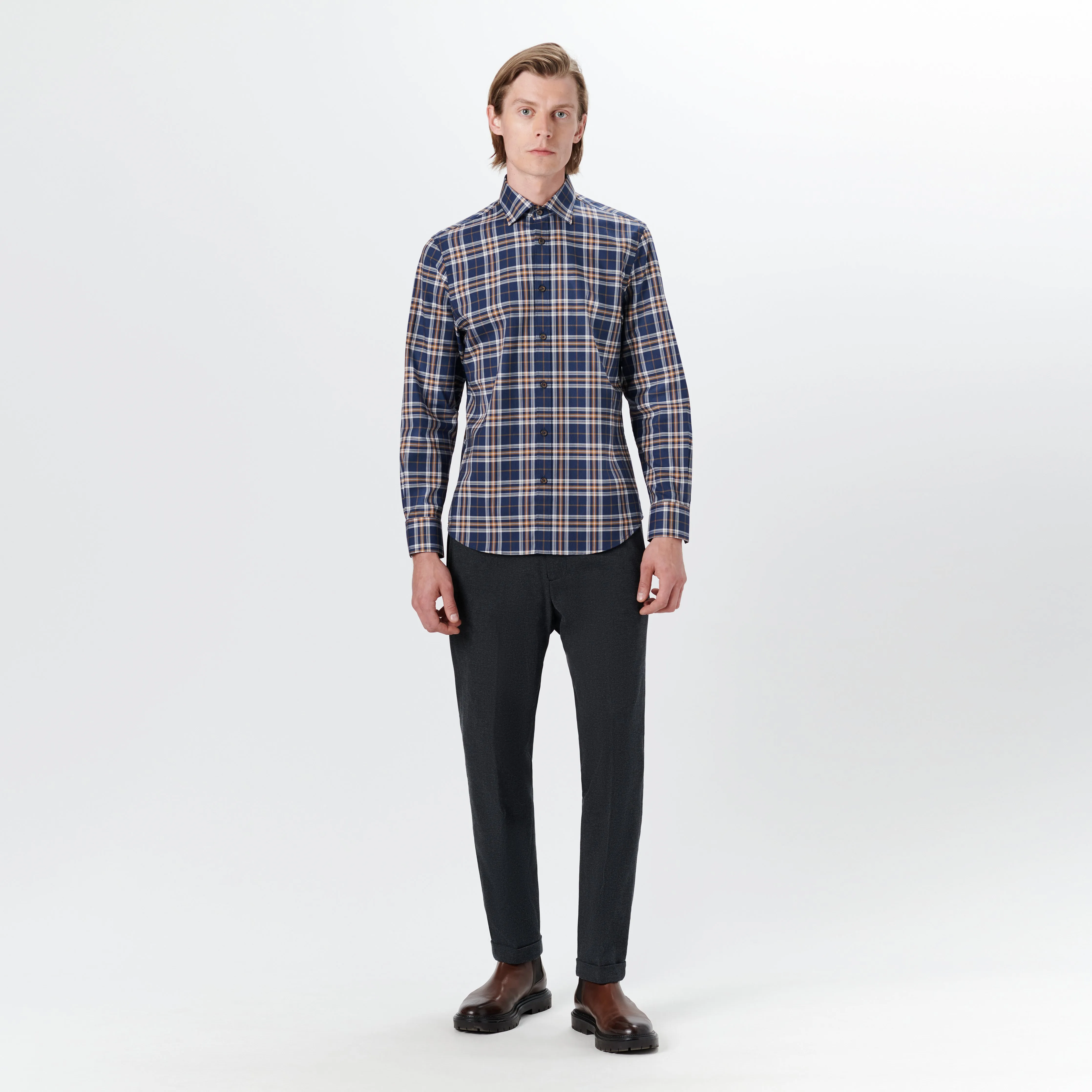 JULIAN Plaid Check Shirt