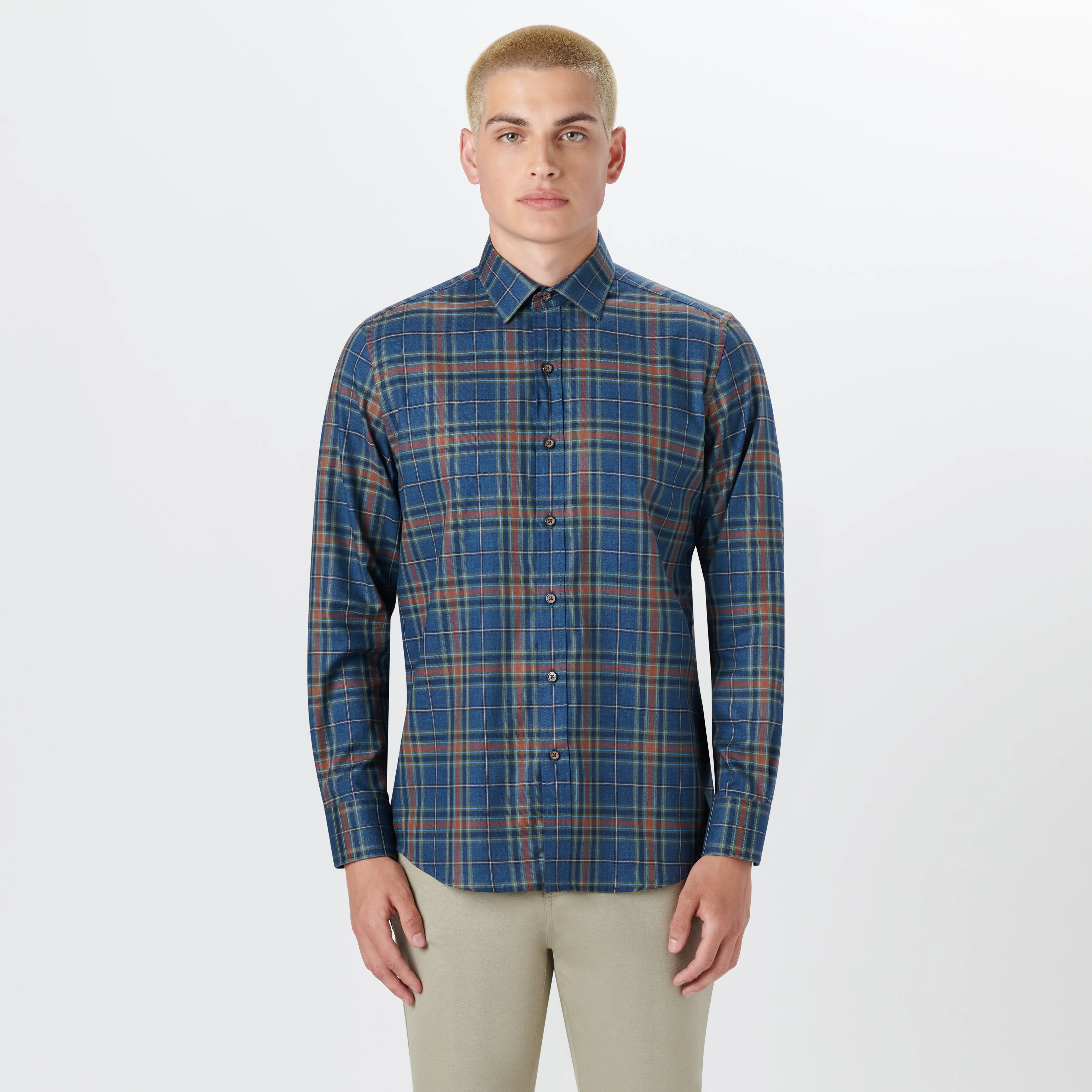 JULIAN Plaid Check Shirt