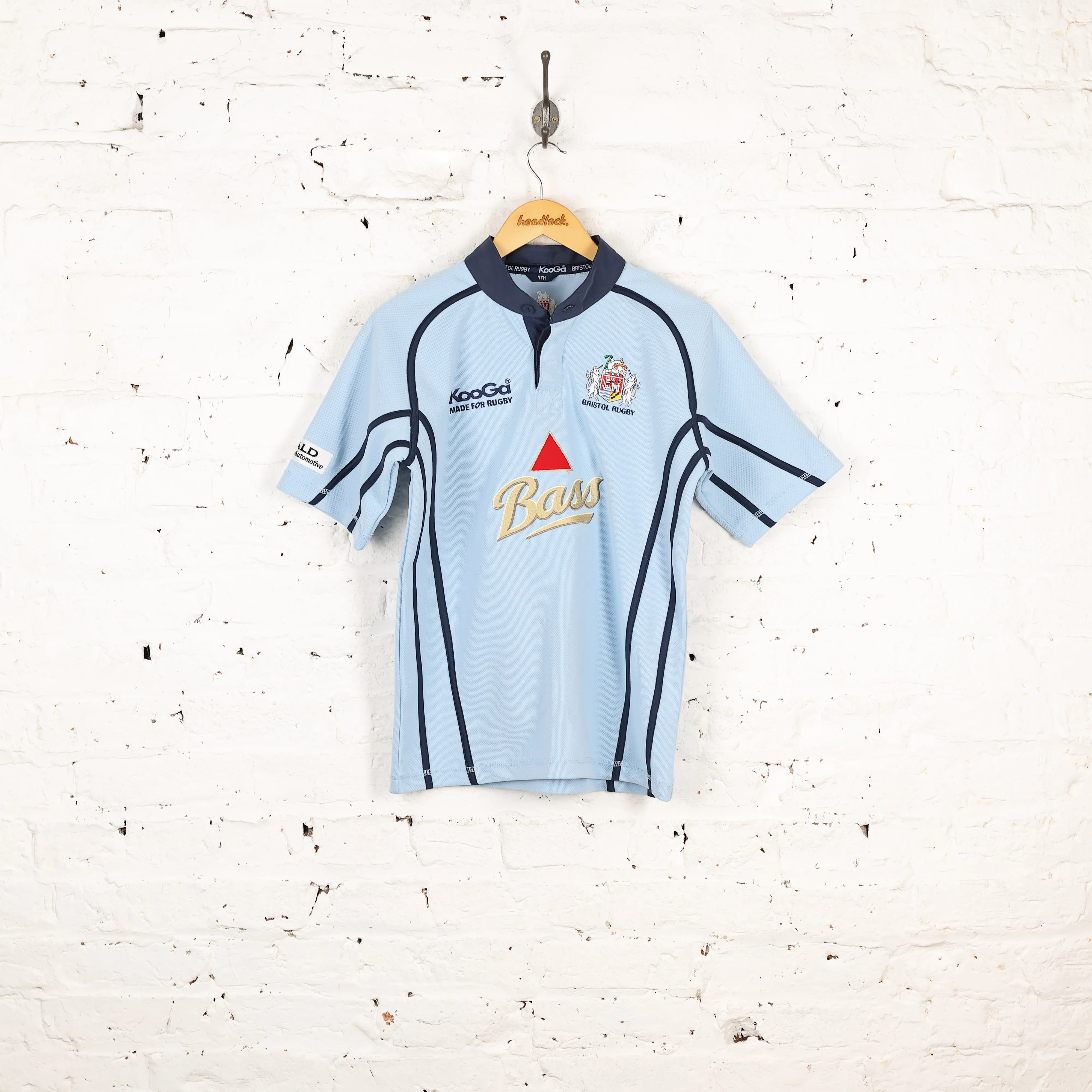 Kids Bristol Rugby Kooga Shirt - Blue - L Boys