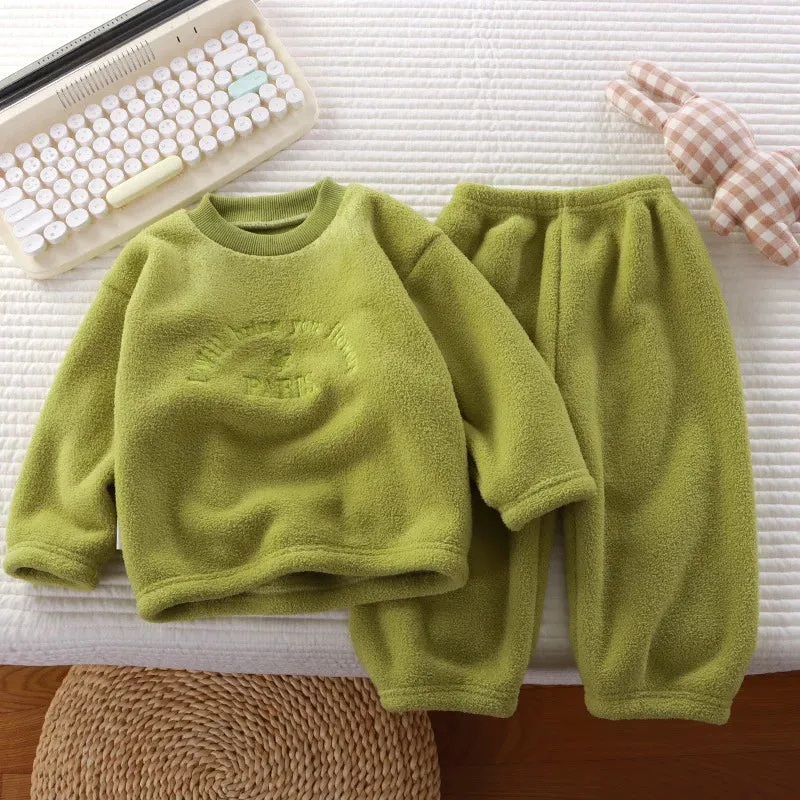 Kids' Flannel Pajama Set