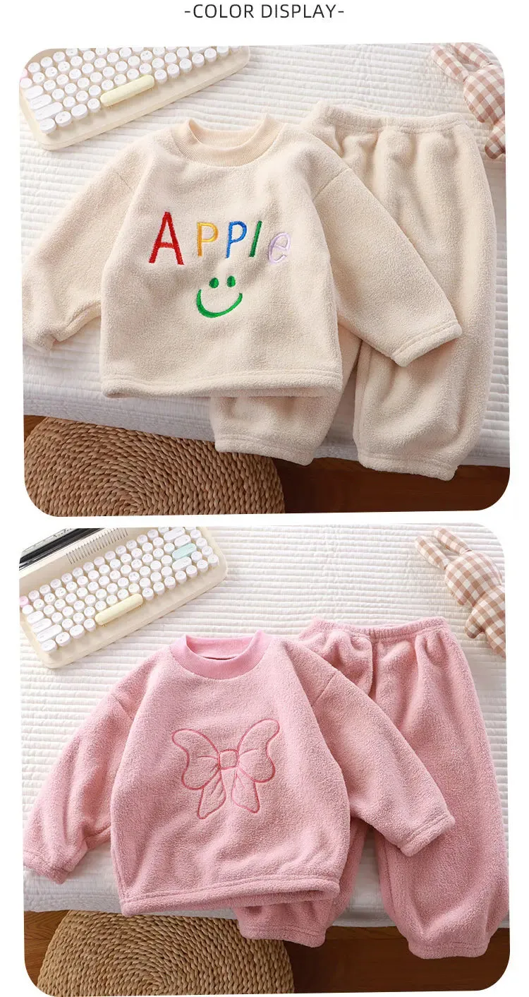 Kids' Flannel Pajama Set