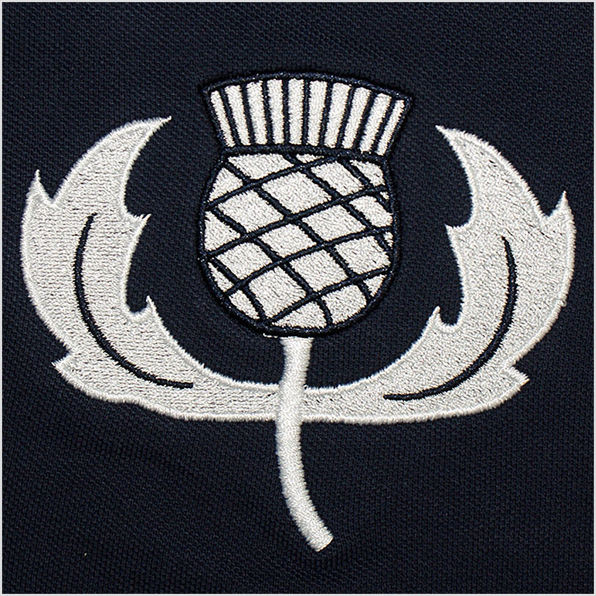 Kids Scotland ALBA Rugby Vintage Style Long Sleeve Rugby Shirt with Free Personalisation