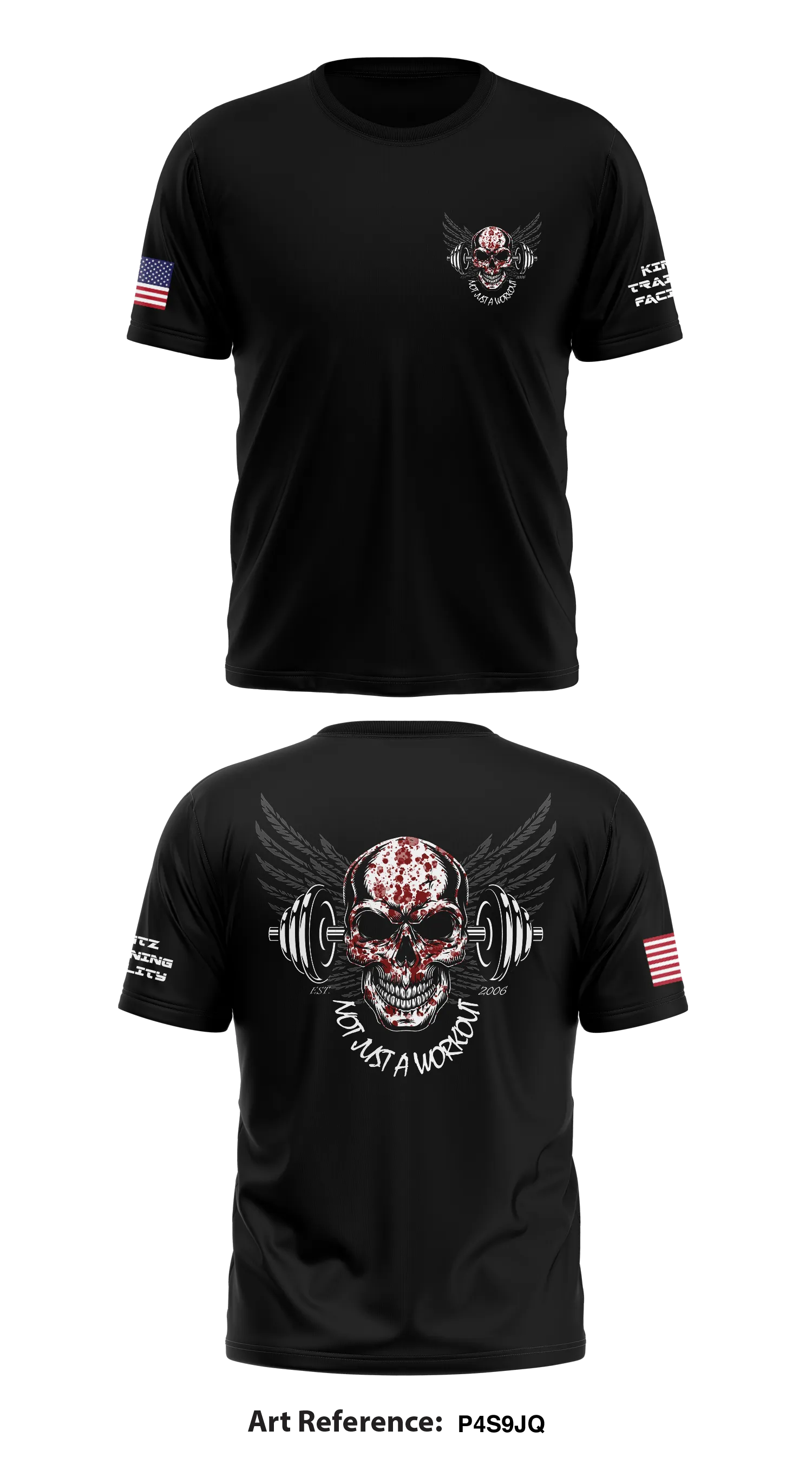 Kintz Training Facility Store 1 Core Men's SS Performance Tee - P4s9JQ