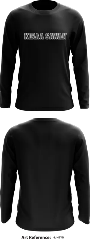 Kiraa Sawan  Store 1 Core Men's LS Performance Tee - 6jHeys