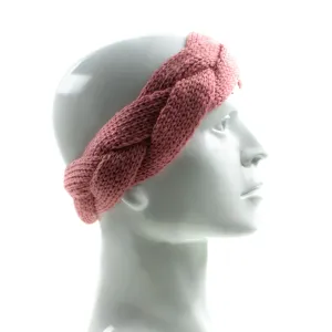 Knit Twist Headbands, Asst'd Colors