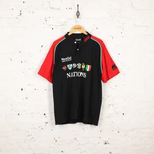 Kooga Six Nations Rugby Shirt - Black - XXL