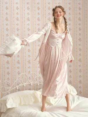 Lace Blooming Reverie Nightdress Set