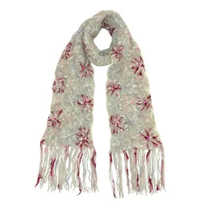 Lana Sequin Crocheted Scarf