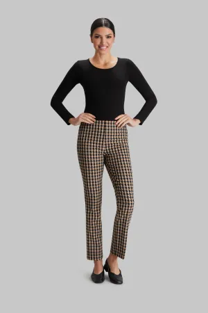 Latte Check Annie Pant - FINAL SALE