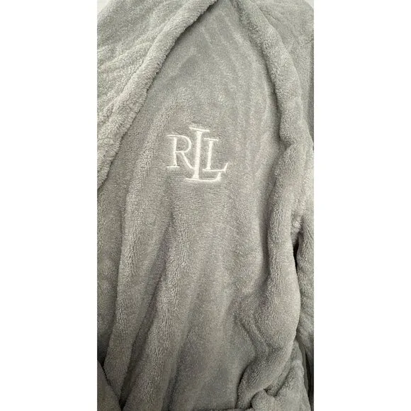 Lauren Ralph Lauren Womens Sleepwear Short Robe Size Large
