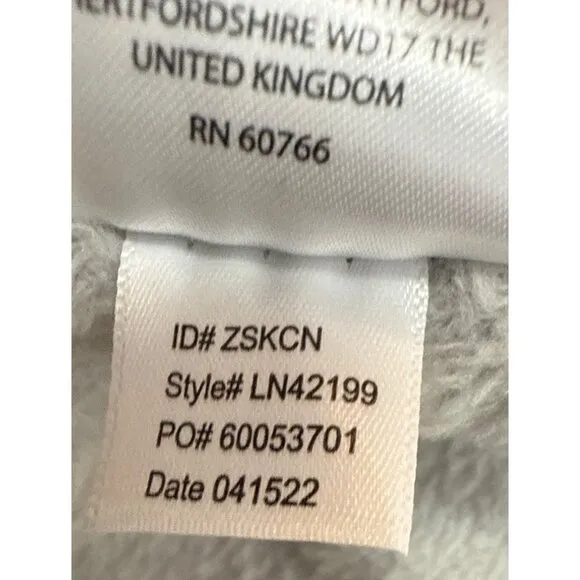 Lauren Ralph Lauren Womens Sleepwear Short Robe Size Large
