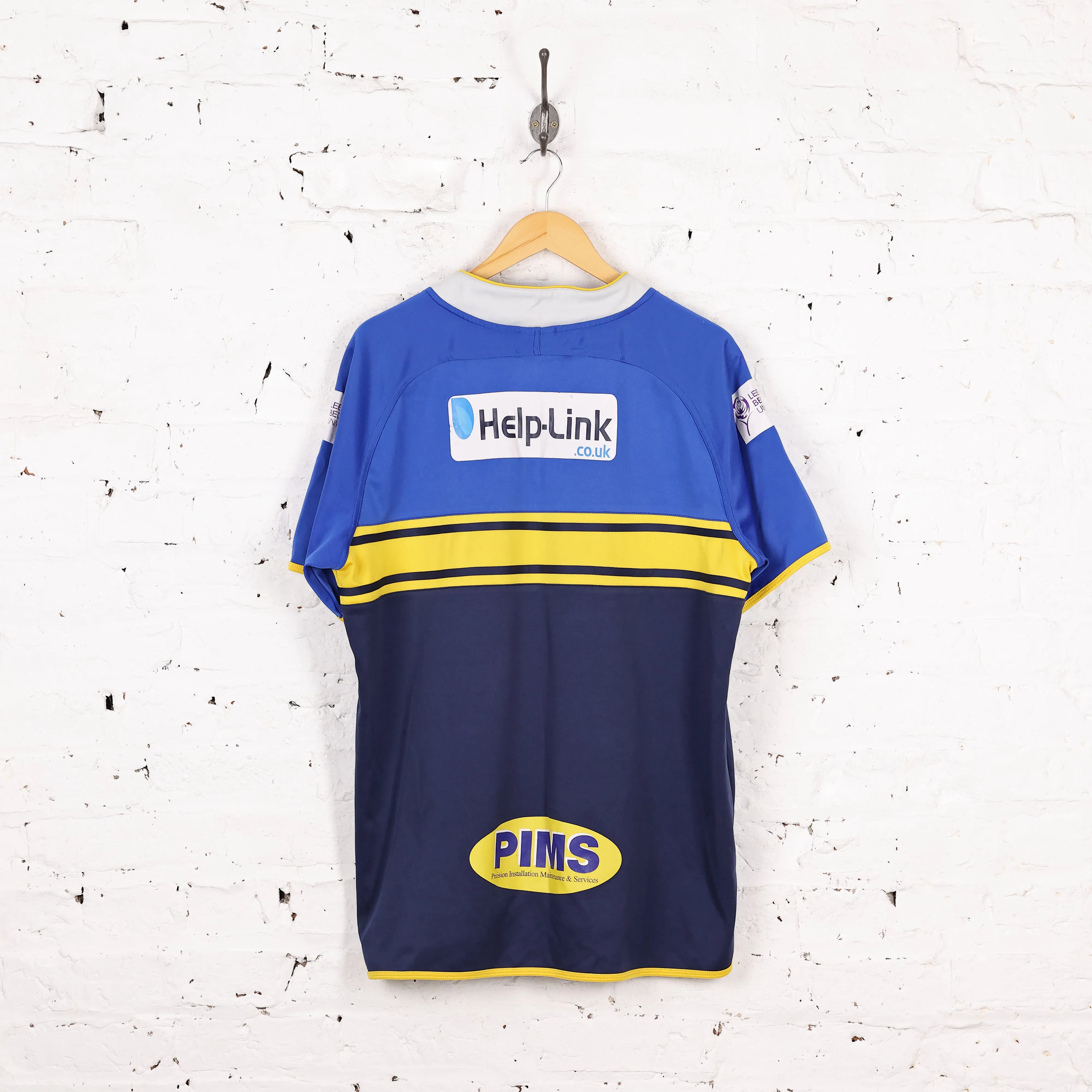 Leeds Rhinos ISC Rugby Shirt - Blue - XXL