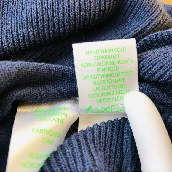 Lilly Pulitzer Navy Adela Sweater New Size L
