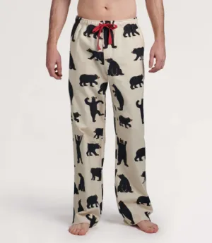 Little Blue House Black Bears Men’s Flannel Pajama Pant