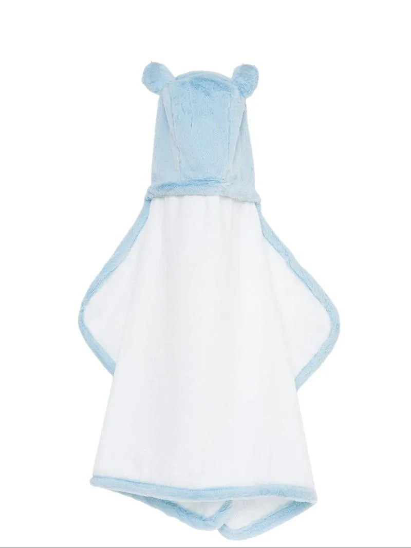 LITTLE GIRAFFE Baby's Blue Super Absorbent Luxe Baby Towel One Size NWT