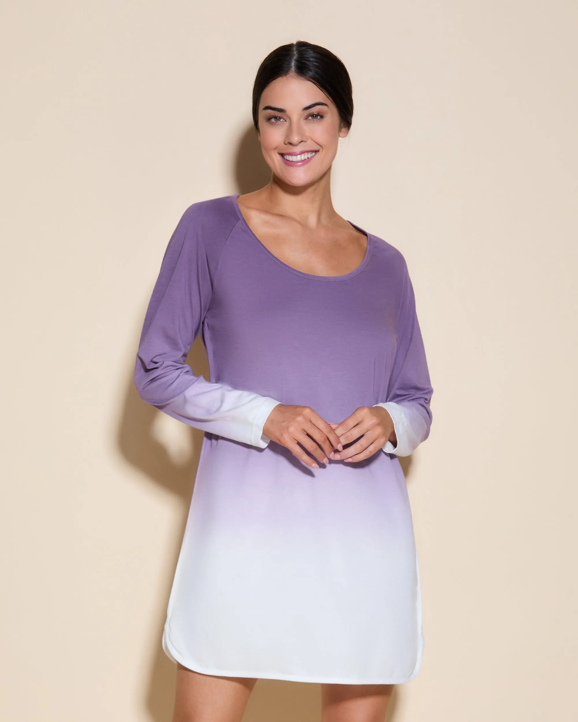 Long Sleeve Night Sleepshirt