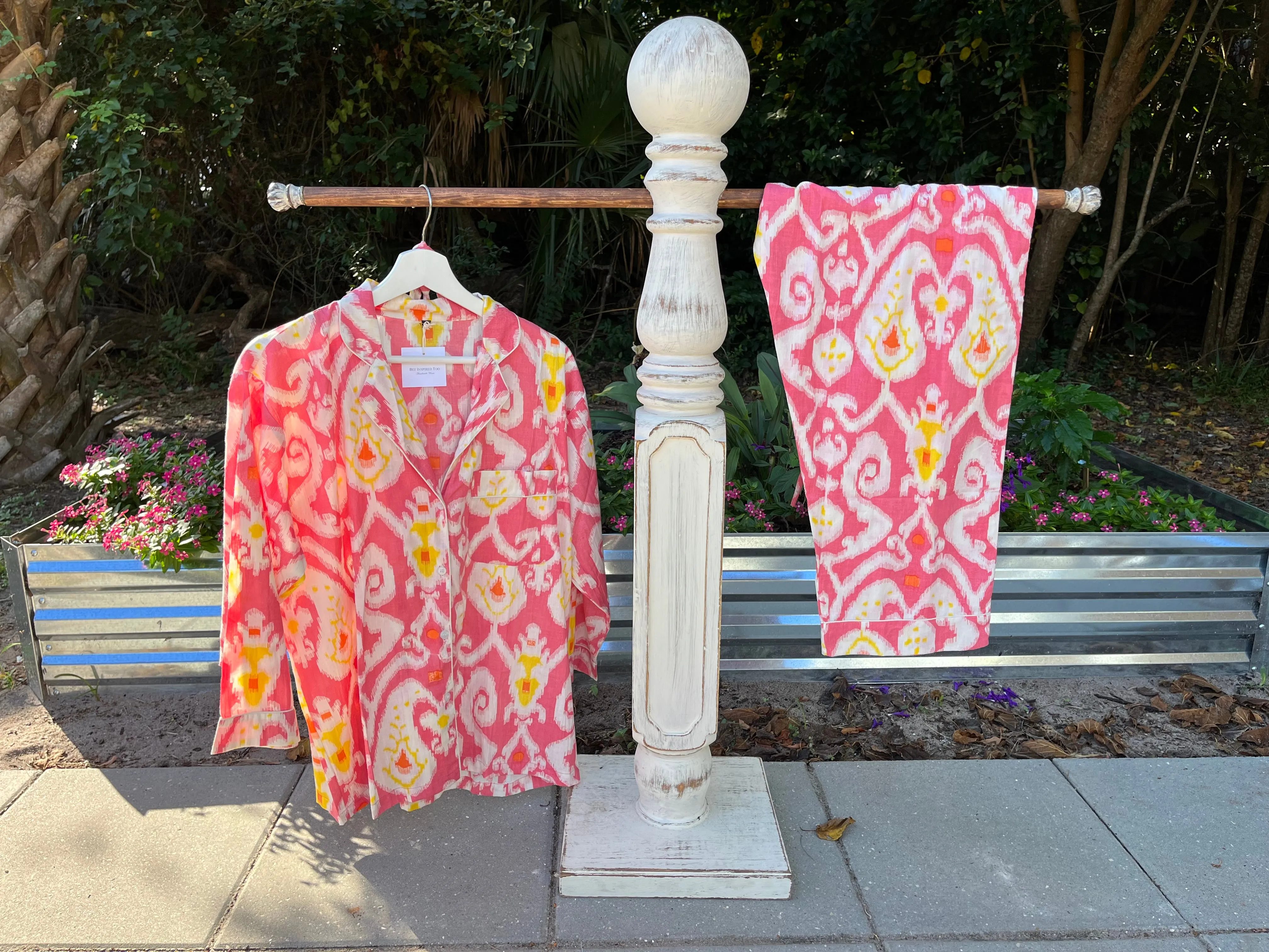 Long Sleeve Pajama Set with Long Pants
