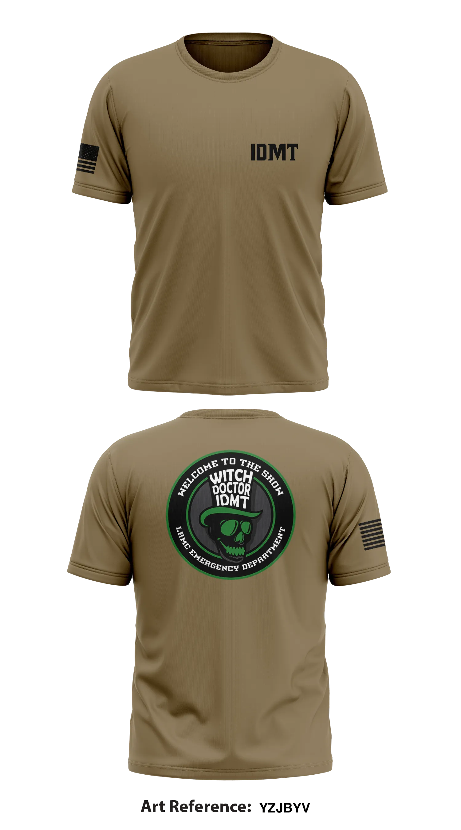 LRMC Emergency Department  Store 1 Core Men's SS Performance Tee - YzJBYv