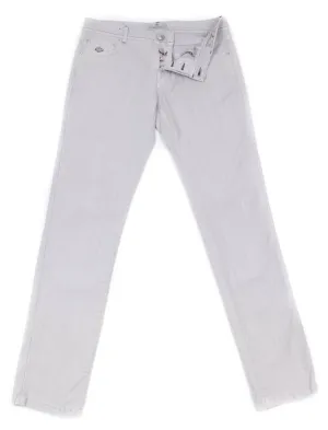 Luigi Borrelli Light Gray Pants - 35 US / 51 EU