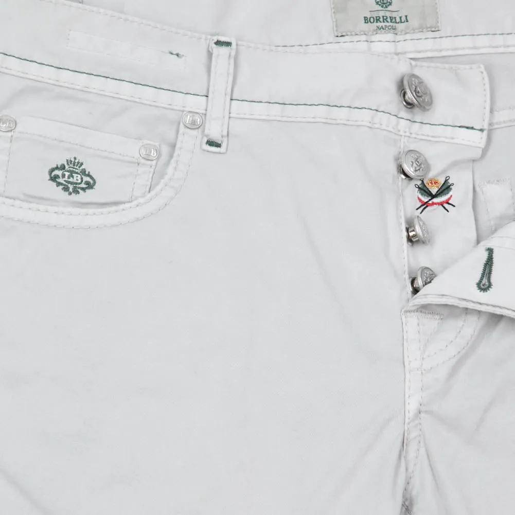 Luigi Borrelli Light Gray Pants - 40 US / 56 EU