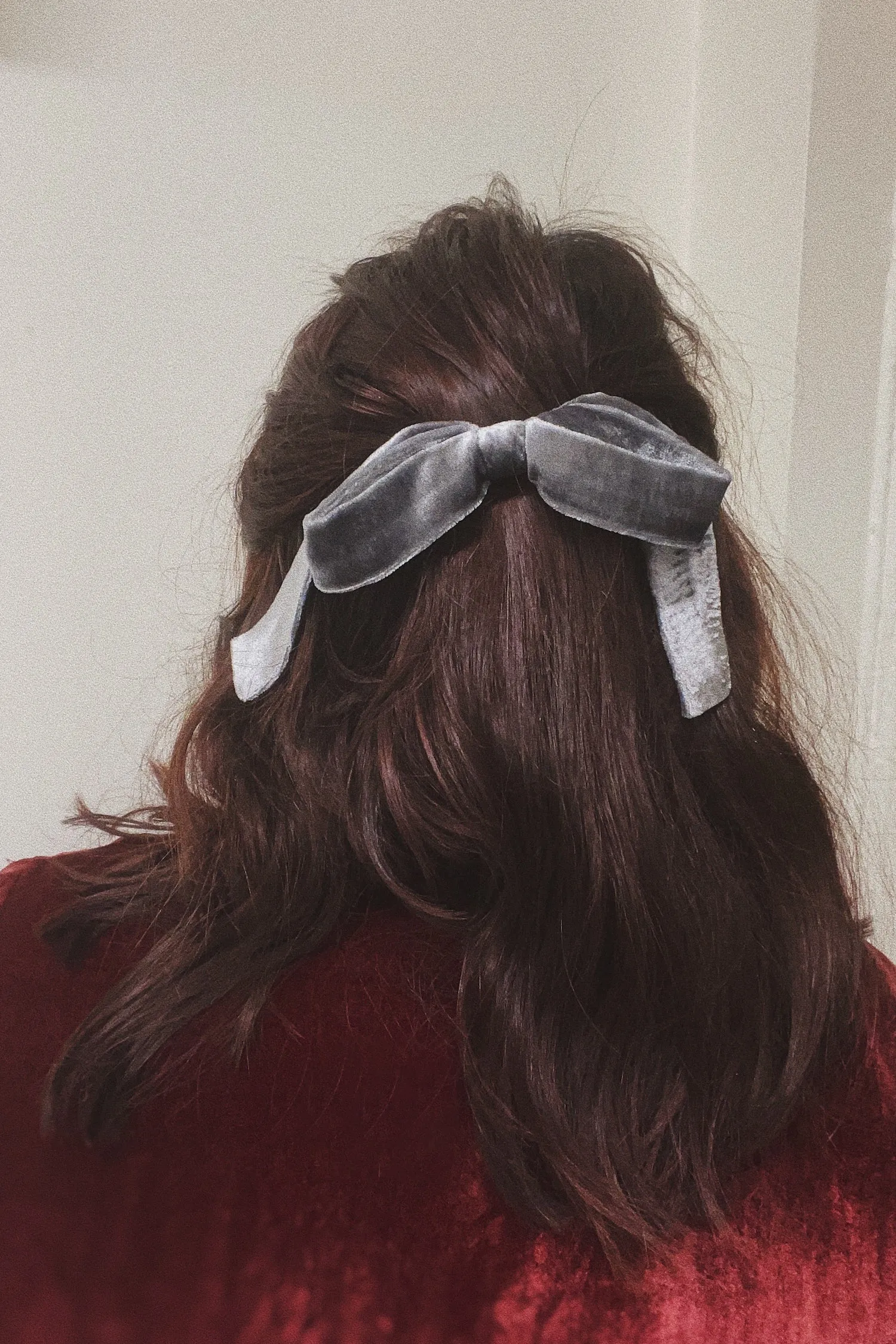 Lyn Velvet Bow Barrette (more colors available)