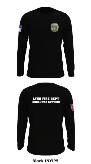 Lynn fire dept Broadway station  Store 1 Core Men's LS Performance Tee - fNYIP5