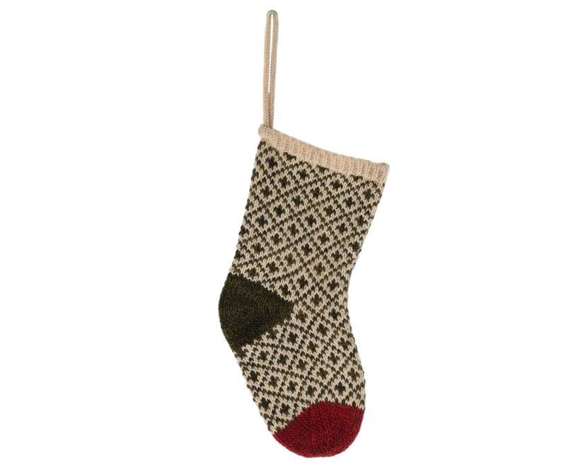 MAILEG CHRISTMAS STOCKING || WINTER GREEN