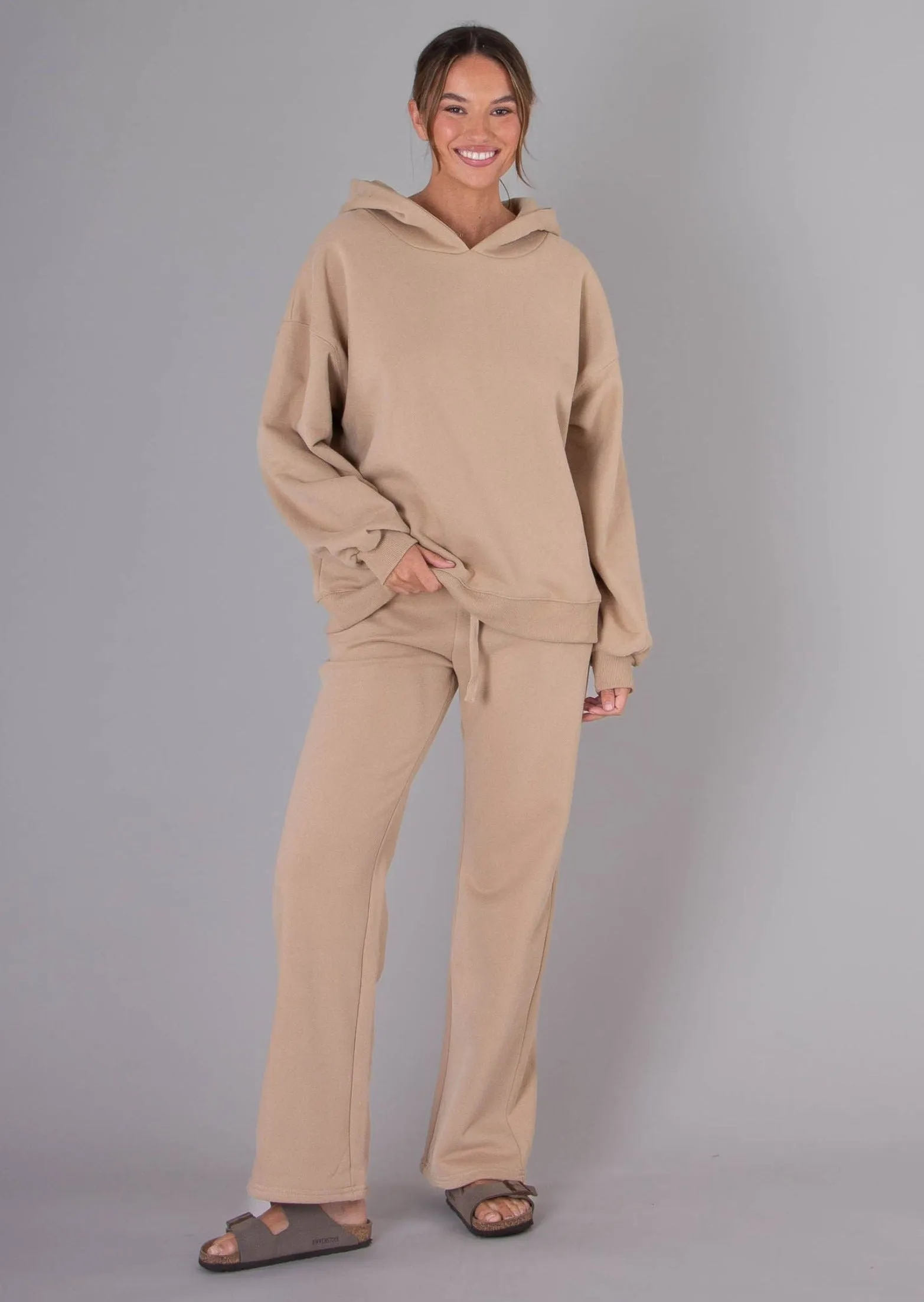 Marci Tracksuit Pants Beige
