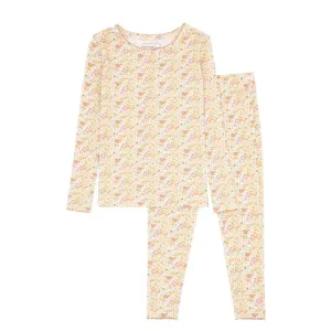 Marigold Floral Pajama Set