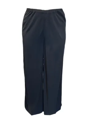 Marina Rinaldi Women's Black Ozono Straight Leg Pants NWT