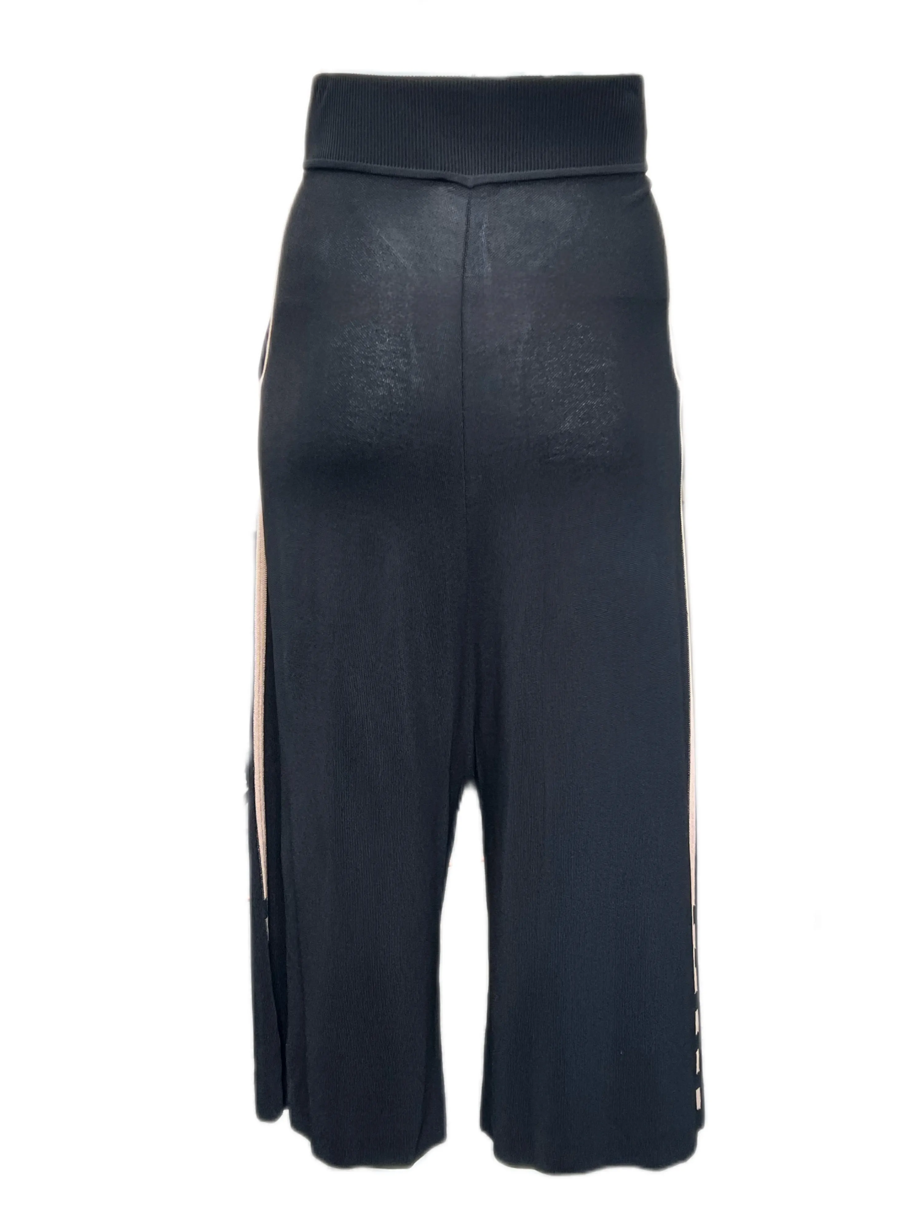 Marina Rinaldi Women's Black Ulrike Straight Leg Pants Size M NWT