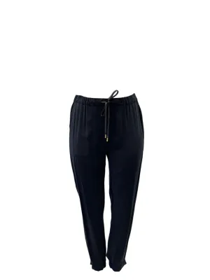 Marina Rinaldi Women's Navy Rauler Straight Leg Pants NWT