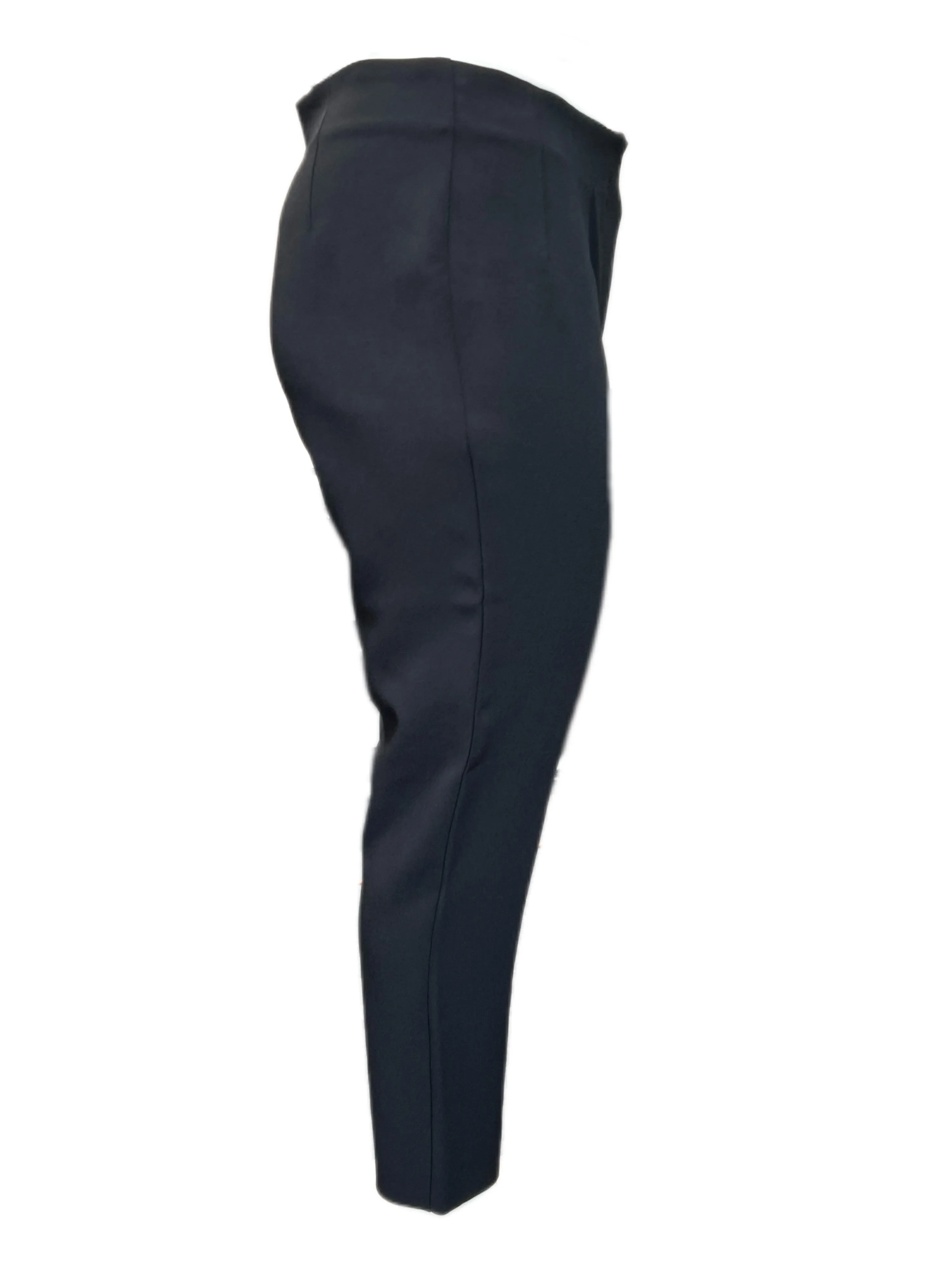 Marina Rinaldi Women's Nero Rapallo Straight Leg Pants NWT