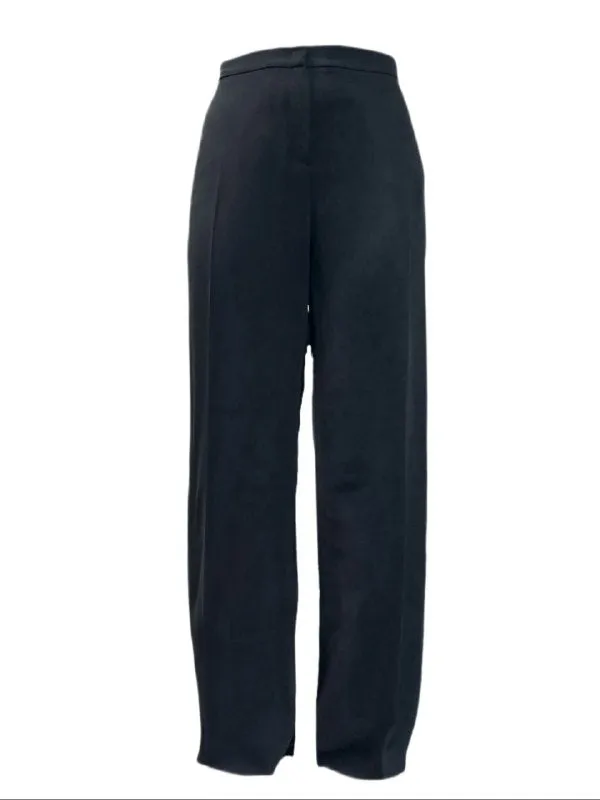 Marina Rinaldi Women's Nero Ritmico Straight Leg Pants NWT